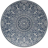 Fortessa - Havana 8.5" Blue Coupe Salad Plate, Pack of 4 - STN.5602.02