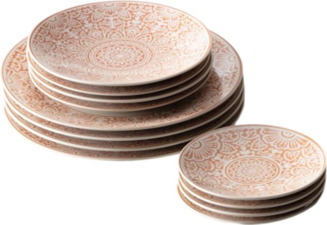 Fortessa - Havana Adobo 12 Pc Dinnerware Set - 12PPS.5604