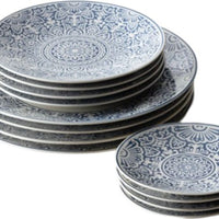 Fortessa - Havana Blue 12 Pc Dinnerware Set - 12PPS.5602