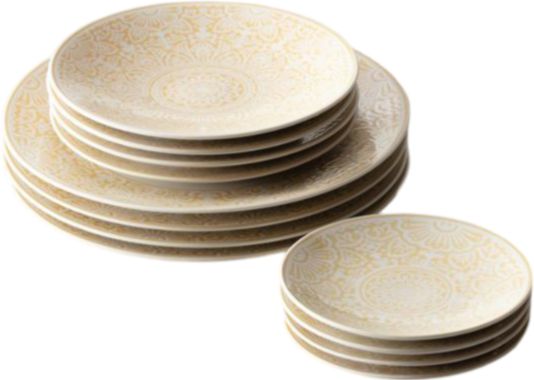 Fortessa - Havana Honey 12 Pc Dinnerware Set - 12PPS.5603