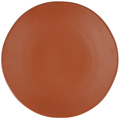 Fortessa - Heirloom 10.75" Terracotta Dinner Plate, Pack of 4 - STN.8000.9.15