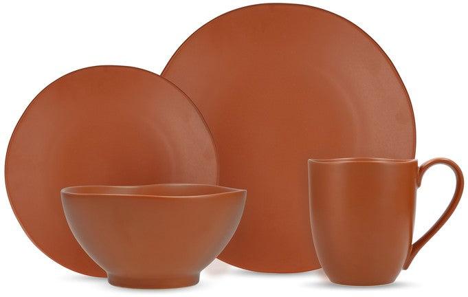 Fortessa - Heirloom 16 Pc Terracotta Dinnerware Set - STN.8000.9.DSET