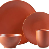 Fortessa - Heirloom 16 Pc Terracotta Dinnerware Set - STN.8000.9.DSET