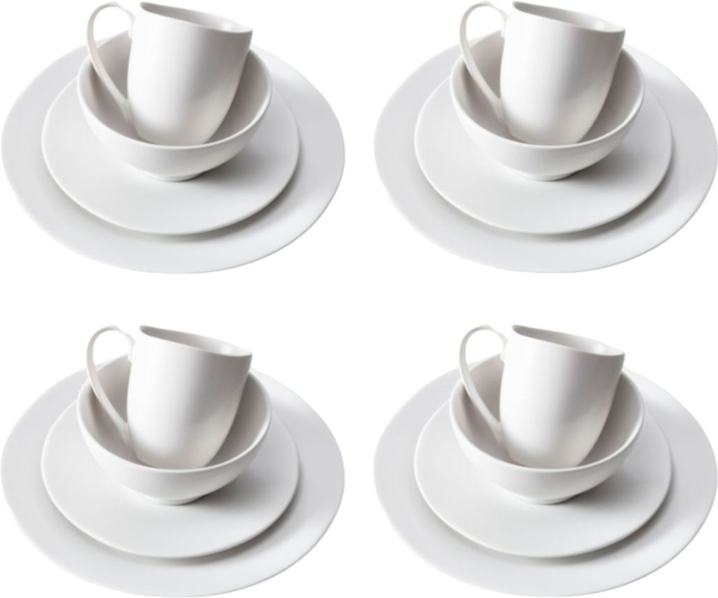 Fortessa - Heirloom Linen 16 Pc Dinnerware Set - STN.8000.4.DSET