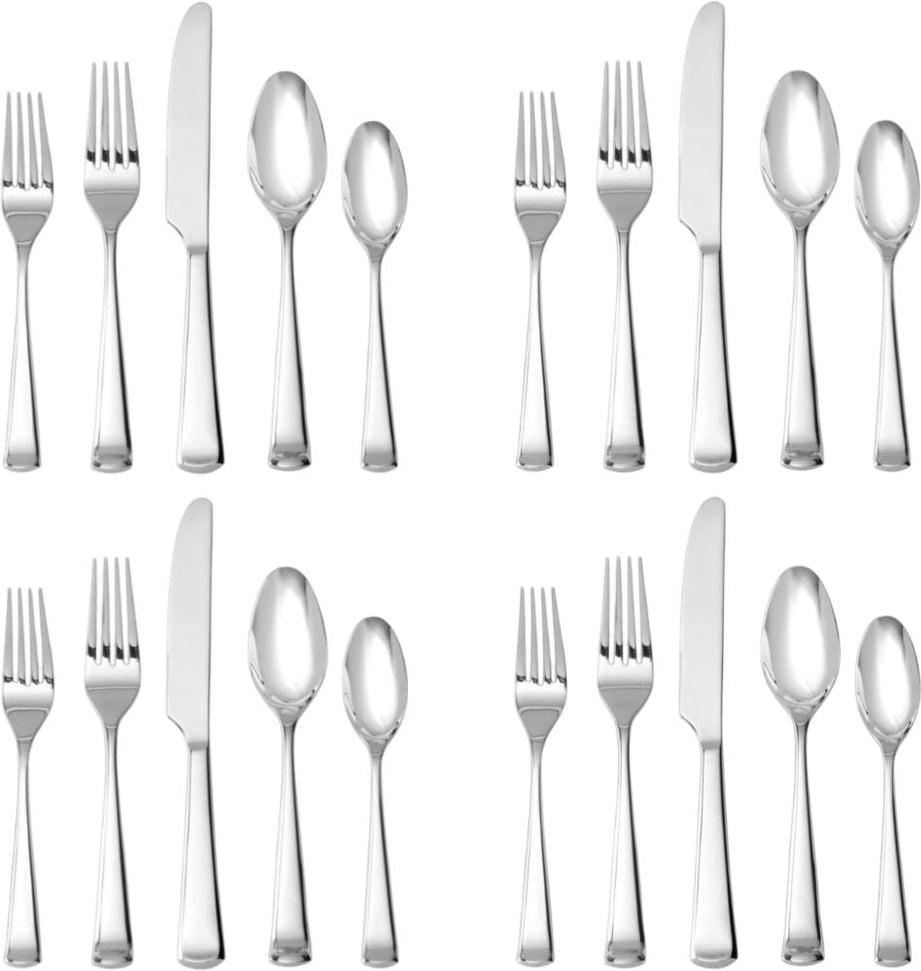Fortessa - Honor 20 Pc Stainless Steel Flatware Set - 20PPS-508-05