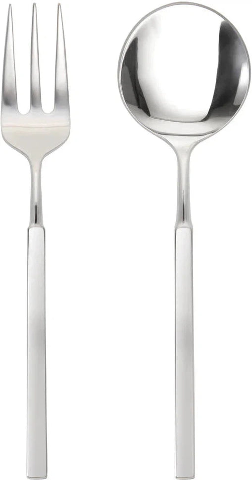 Fortessa - Jaxson Brushed 2 Pc Stainless Steel Serving Set - 2PS-104BM-05