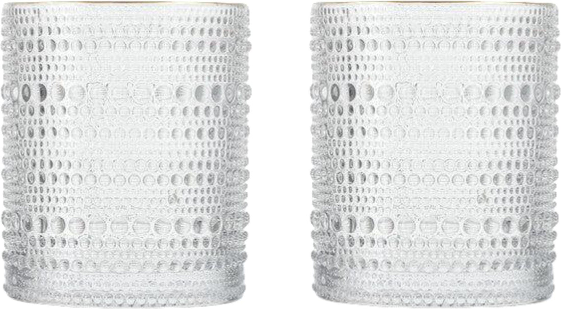 Fortessa - Jupiter 10 Oz Clear Double Old Fashioned Glass, Pack of 2 - JUPITERCL.2.04