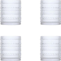 Fortessa - Jupiter 10 Oz Clear Double Old Fashioned Glass, Pack of 4 - JUPITERCL.4.04