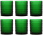 Fortessa - Jupiter 10 Oz Green Double Old Fashioned Glass, Pack of 6 - JUPITERDG.04