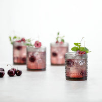 Fortessa - Jupiter 10 Oz Grey Double Old Fashioned Glass, Pack of 4 - JUPITERSM.4.04