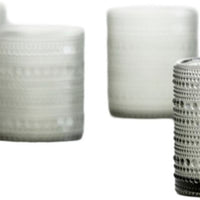 Fortessa - Jupiter 10 Oz Grey Double Old Fashioned Glass, Pack of 4 - JUPITERSM.4.04