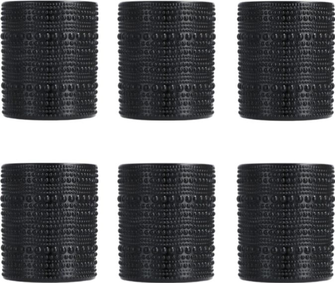 Fortessa - Jupiter 10 Oz Obsidian Double Old Fashioned Glass, Pack of 6 - JUPITEROB.04