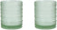 Fortessa - Jupiter 10 Oz Sage Double Old Fashioned Glass, Pack of 2 - JUPITERSG.2.04