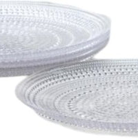 Fortessa - Jupiter 10.5" Clear Dinner Plate, Pack of 4 - JUPITERCL.15