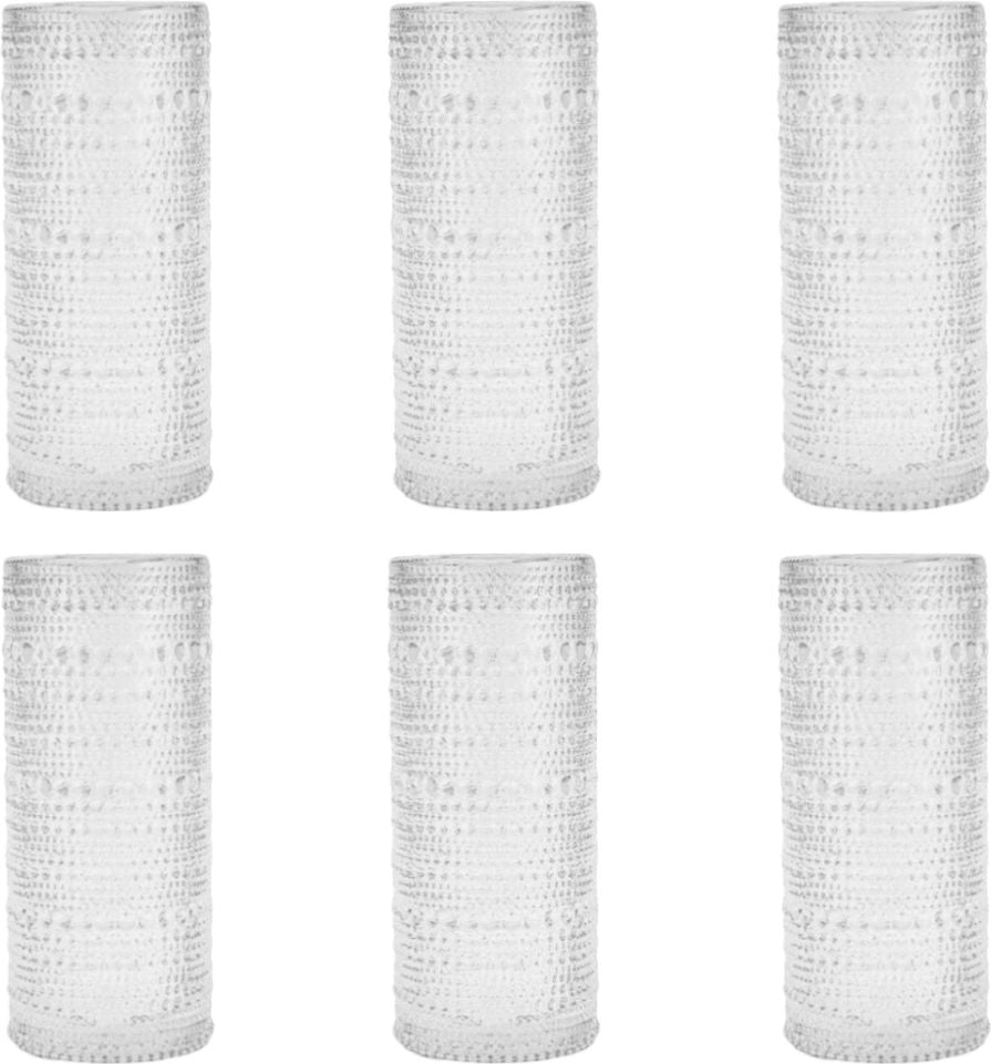 Fortessa - Jupiter 10.8 Oz Clear Collins/Highball Glass, Pack of 6 - JUPITERCL.10