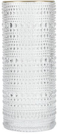 Fortessa - Jupiter 10.8 Oz Clear Collins/Highball Glass with Gold Rim, Pack of 6 - JUPITERCL.G.10