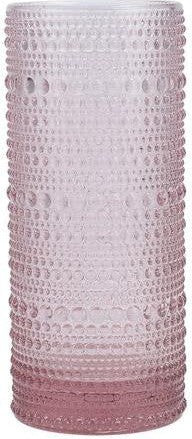 Fortessa - Jupiter 10.8 Oz Pink Collins/Highball Glass, Pack of 6 - JUPITERPK.10