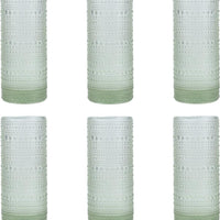 Fortessa - Jupiter 10.8 Oz Sage Collins/Highball Glass, Pack of 6 - JUPITERSG.10