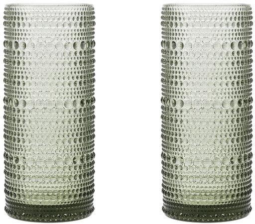 Fortessa - Jupiter 10.8 Oz Smoke Gray Collins/Highball Glass, Pack of 2 - JUPITERSM.2.10