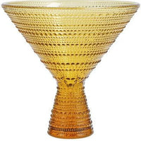 Fortessa - Jupiter 11.5 Oz Amber Martini Glass, Pack of 4 - JUPITERAM.06