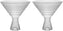Fortessa - Jupiter 11.5 Oz Clear Martini Glass, Pack of 2 - JUPITERCL.2.06