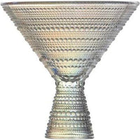 Fortessa - Jupiter 11.5 Oz Iridescent Martini Glass, Pack of 4 - JUPITERID.06