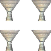 Fortessa - Jupiter 11.5 Oz Iridescent Martini Glass, Pack of 4 - JUPITERID.06