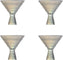 Fortessa - Jupiter 11.5 Oz Iridescent Martini Glass, Pack of 4 - JUPITERID.06