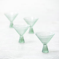 Fortessa - Jupiter 11.5 Oz Sage Martini Glass, Pack of 4 - JUPITERSG.06