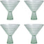 Fortessa - Jupiter 11.5 Oz Sage Martini Glass, Pack of 4 - JUPITERSG.06