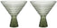 Fortessa - Jupiter 11.5 Oz Smoke Gray Martini Glass, Pack of 2 - JUPITERSM.2.06