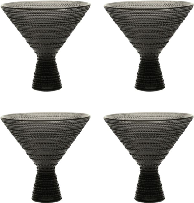 Fortessa - Jupiter 11.5 Oz Storm Martini Glass, Pack of 4 - JUPITERST.06