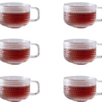 Fortessa - Jupiter 12 Oz Clear Tea/Cappuccino Cup, Pack of 6 - JUPITERCL.22
