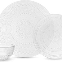 Fortessa - Jupiter 12 Pc Clear Dinnerware Set - 12PPS.JUPITER.CL