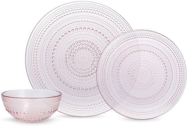 Fortessa - Jupiter 12 Pc Pink Dinnerware Set - 12PPS.JUPITER.PK