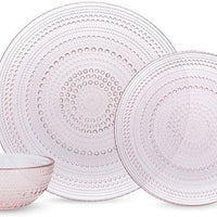 Fortessa - Jupiter 12 Pc Pink Dinnerware Set - 12PPS.JUPITER.PK