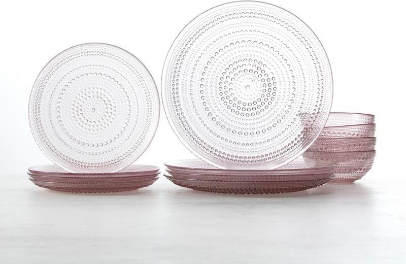 Fortessa - Jupiter 12 Pc Pink Dinnerware Set - 12PPS.JUPITER.PK