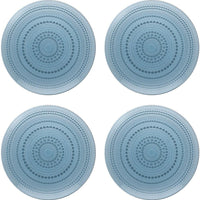 Fortessa - Jupiter 13" Blue Charger, Pack of 4 - JUPITERBL.19