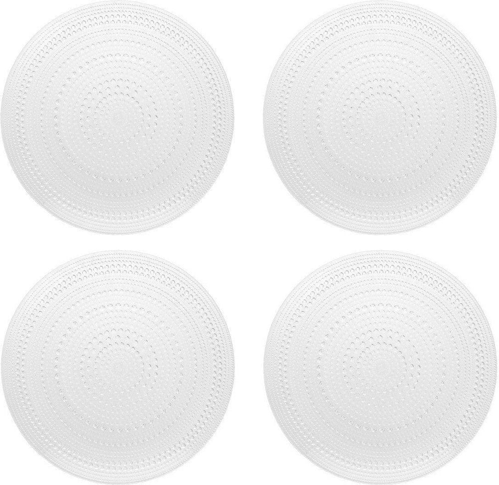 Fortessa - Jupiter 13" Clear Charger, Pack of 4 - JUPITERCL.19