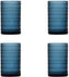 Fortessa - Jupiter 13 Oz Blue Iced Beverage Glass, Pack of 4 - JUPITERBL.4.03