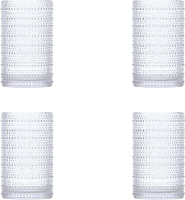 Fortessa - Jupiter 13 Oz Clear Iced Beverage Glass, Pack of 4 - JUPITERCL.4.03