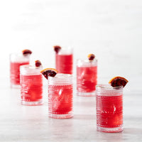 Fortessa - Jupiter 13 Oz Clear Iced Beverage Glass with Gold Rim, Pack of 6 - JUPITERCL.G.03