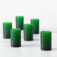 Fortessa - Jupiter 13 Oz Green Iced Beverage Glass, Pack of 6 - JUPITERDG.03