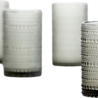 Fortessa - Jupiter 13 Oz Grey Iced Beverage Glass, Pack of 4 - JUPITERSM.4.03