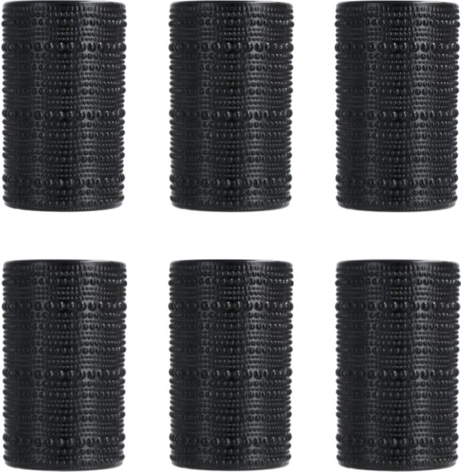 Fortessa - Jupiter 13 Oz Obsidian Iced Beverage Glass, Pack of 6 - JUPITEROB.03