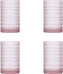 Fortessa - Jupiter 13 Oz Pink Iced Beverage Glass, Pack of 4 - JUPITERPK.4.03