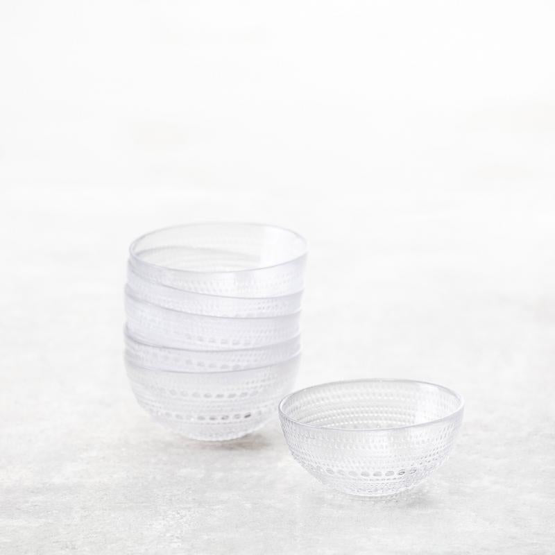 Fortessa - Jupiter 13.5 Oz Clear Cereal Bowl, Pack of 6 - JUPcL.BOWL.05