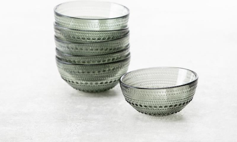 Fortessa - Jupiter 13.5 Oz Grey Cereal Bowl, Pack of 6 - JUPSM.BOWL.05