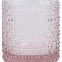 Fortessa - Jupiter 13.9 Oz Pink Triple Old-Fashioned Glass, Pack of 6 - JUPITERPK.09