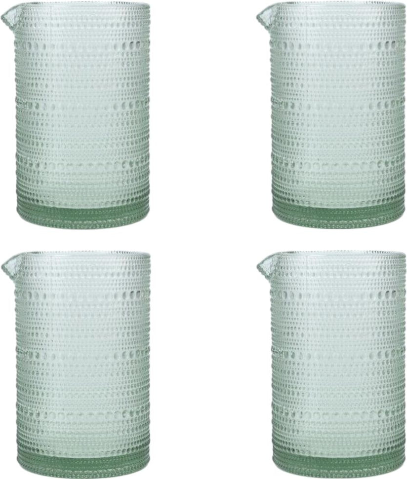 Fortessa - Jupiter 25 Oz Sage Mixing Glass, Pack of 4 - JUPITERSG.07